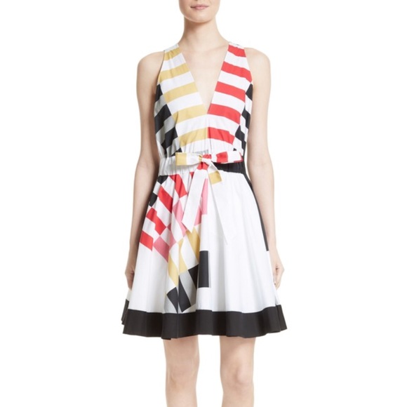 Milly Dresses & Skirts - NEW Milly Lola Nautical Print Fit & Flare Dress